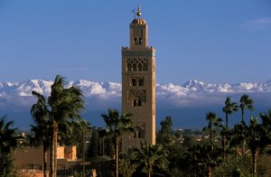 Marrakech Koutoubia Minareto